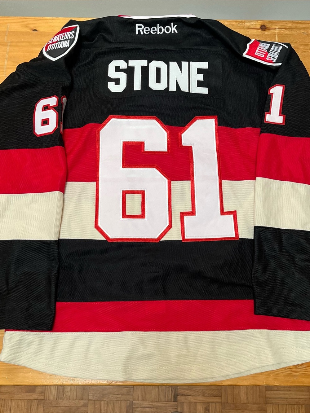 Mark Stone Ottawa Senators Reebok Hockey Jersey